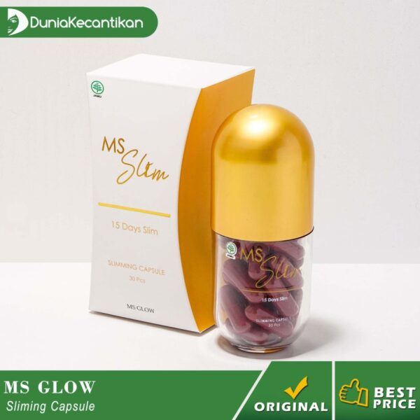 MS Glow Slimming Slim Capsule Fat Blocker Obat Diet Herbal