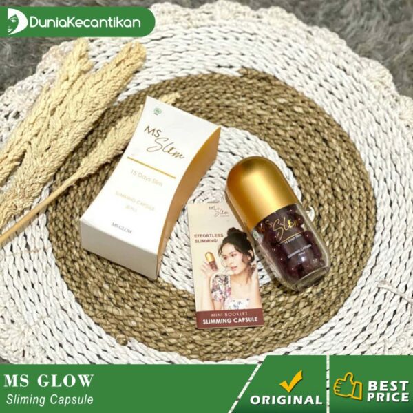 MS Glow Slimming Slim Capsule Fat Blocker Obat Diet Herbal